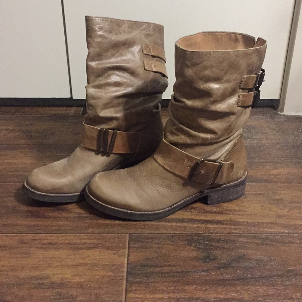 Brown boots
